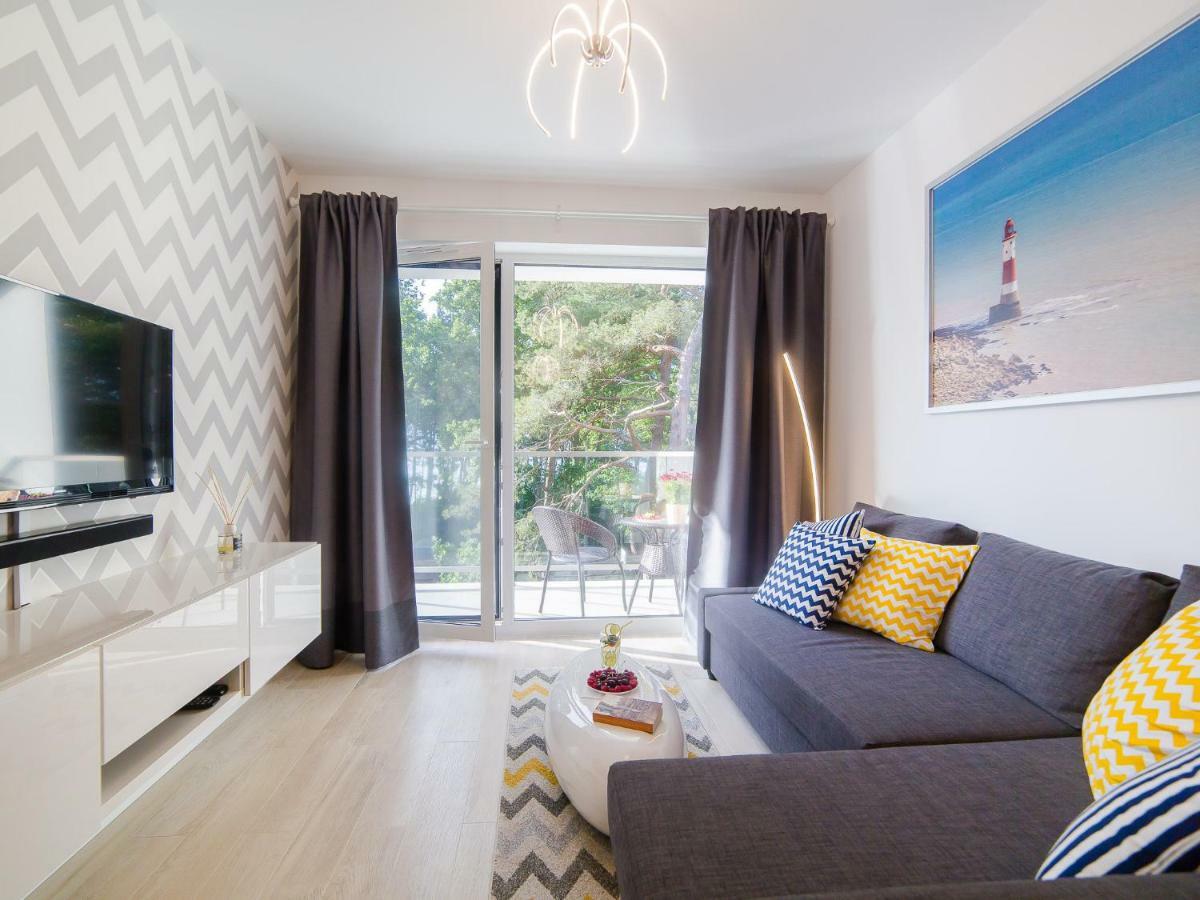 Lucky40 - Apartament Z Widokiem Na Morze, Spa Gratis, Dwie Sosny Ustronie Morskie Luaran gambar